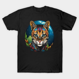 Ocelot Earth Day T-Shirt